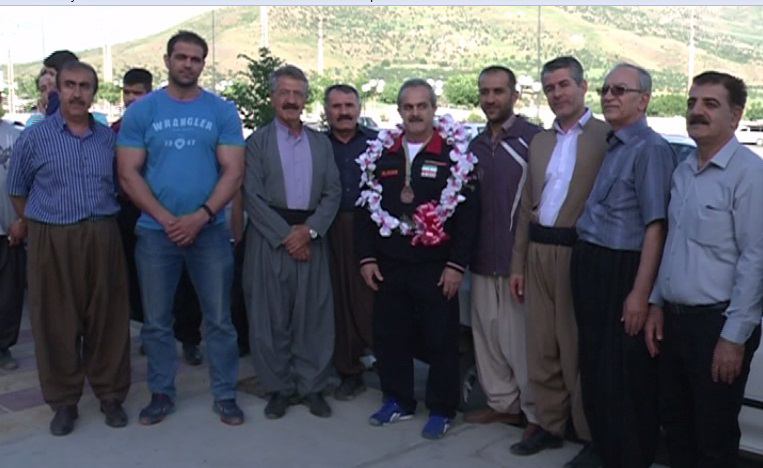 ورزشکار کردستانی چهارم جهان در پرس سینه