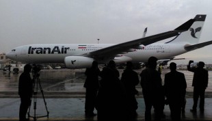 فرود سومین هواپیمای ایرباس خریداری شده در فرودگاه مهرآباد