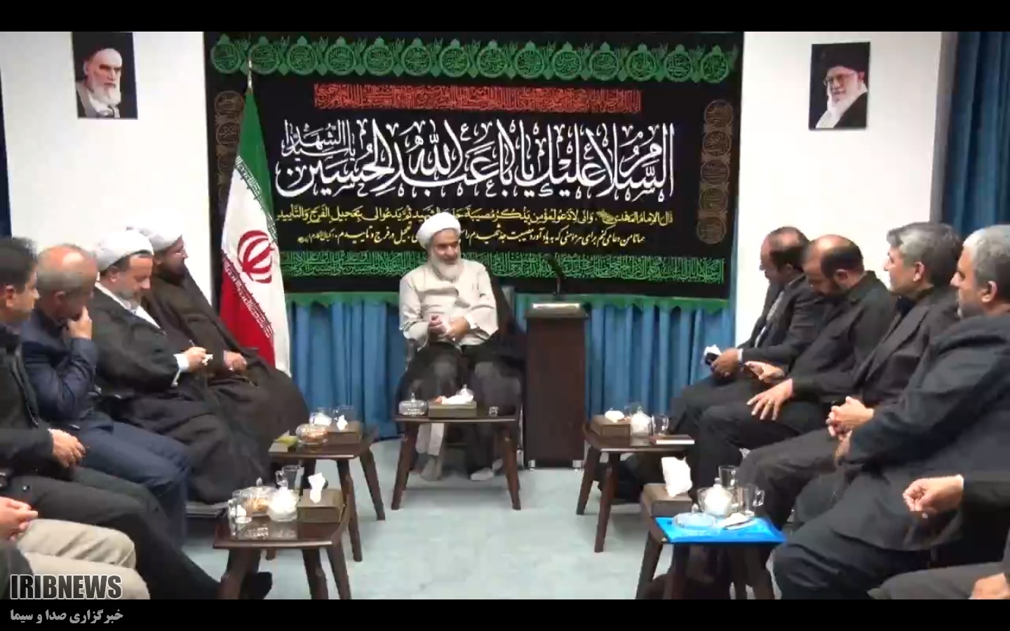 دیدارهیئت رئیسه دانشگاه آزاد قزوین با نماینده ولی فقیه