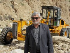 حذف ۵ نقطه حادثه خیز در محور موگرمون به لنده (عکس دارد)