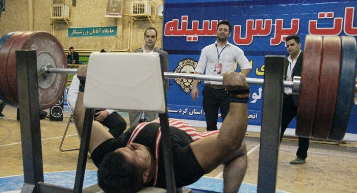آغاز مسابقات قهرمانی پرس سینه باشگاه های کشور آغاز مسابقات قهرمانی پرس سینه باشگاه های کشور