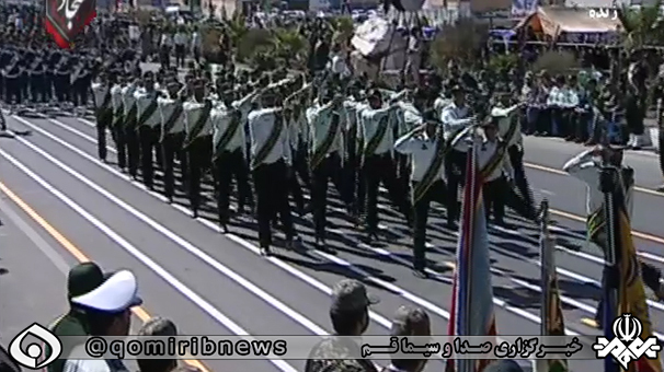 رژه اقتدار نیرو‌های مسلح در قم
