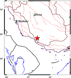 زمین لرزه در مهر