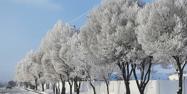 اردبیل با سرمای ۱۵ درجه زیر صفر