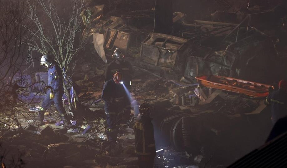 برخورد مرگبار دو قطار در یونان+ تصاویر برخورد مرگبار دو قطار در یونان+ تصاویر