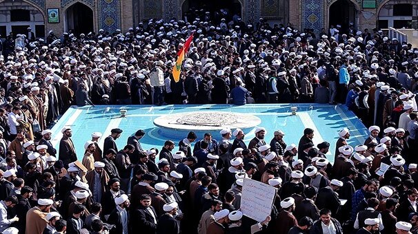 اجتماع حوزویان در حمایت از جبهه مقاومت برگزار میشود اجتماع حوزویان در حمایت از جبهه مقاومت برگزار میشود