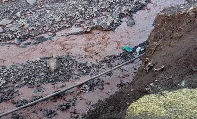 خسارت سیلاب به تاسیسات آب و فاضلاب شهرستان خوی