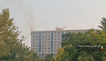 مهار آتش در بخش خروج زباله یکی از هتل‌های کیش