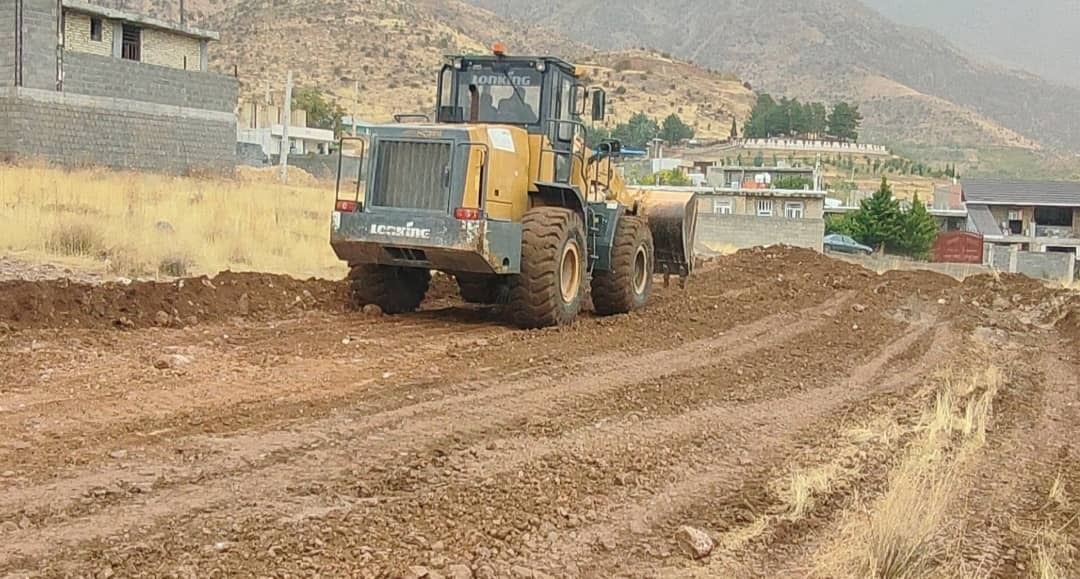 آغاز بازگشایی و زیرسازی جاده آرامستان سی سخت