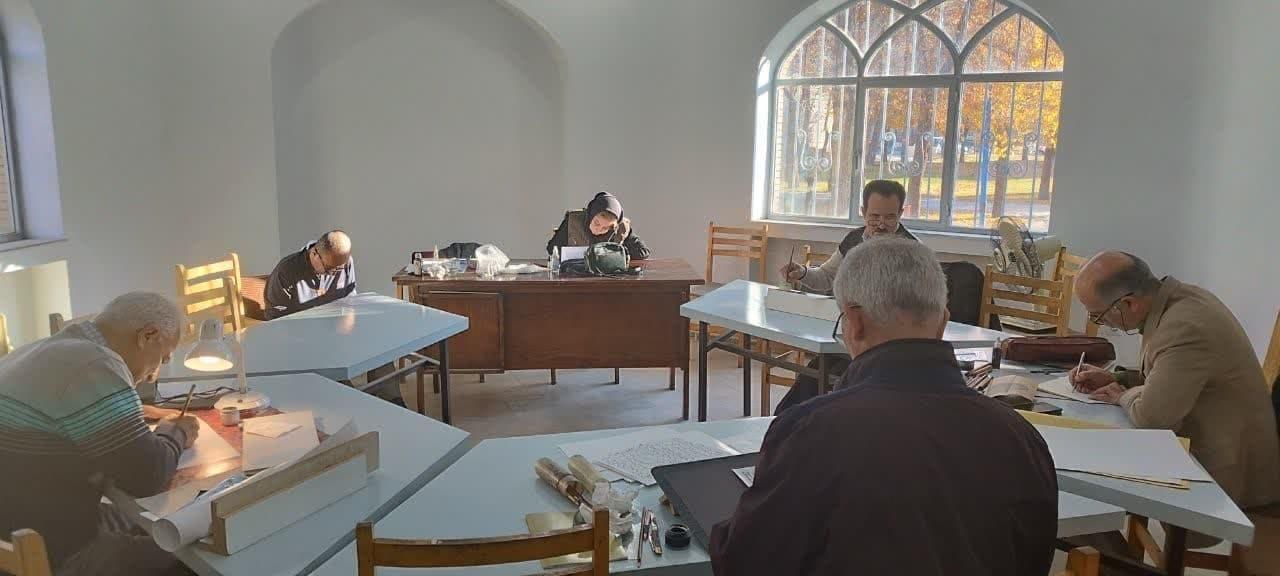 برگزاری آزمون سراسری پایان دوره انجمن خوشنویسان در آذربایجان غربی برگزاری آزمون سراسری پایان دوره انجمن خوشنویسان در آذربایجان غربی