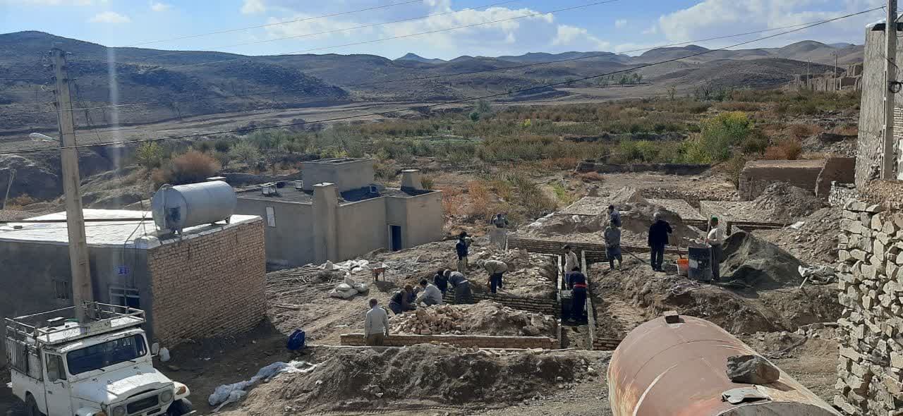 ساخت شبستان مسجد در روستای گوگچین نیازمند کمک خیران