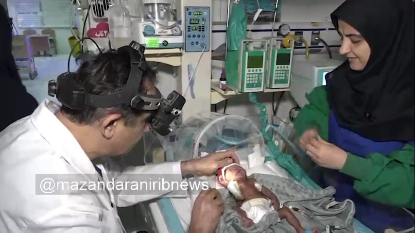 هدیه بینایی به ۵۰۰ نوزاد نارس در مازندران