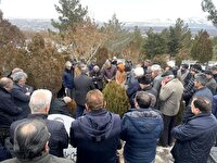 تشییع پیکر شاعر نامی مراغه استاد داوود مثمر