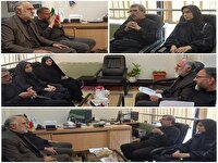 دیدار مدیر امور ایثارگران قوه قضاییه با خانواده شهید ندامتگاه اوین