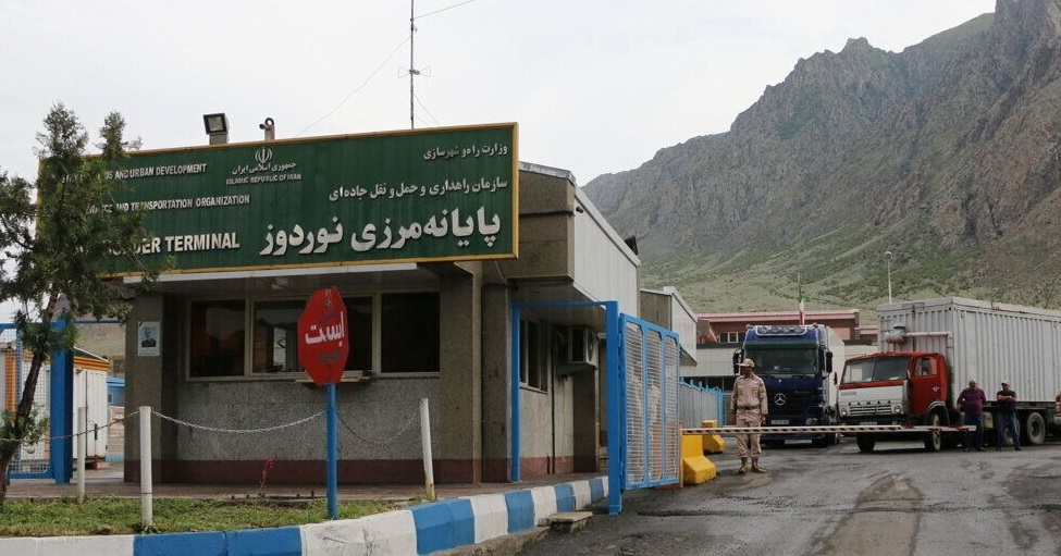 افزایش ۹ درصدی تردد ناوگان باری از پایانه مرزی نوردوز
