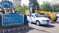 تقویت راهداری هشترود با خرید سه دستگاه ماشین‌آلات جدید
