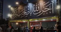 استقبال مردم مشهد از موکب‌های مُحرمی
