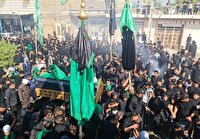 برگزاری آئین عزاداری یوم العباس در خوزستان+فیلم