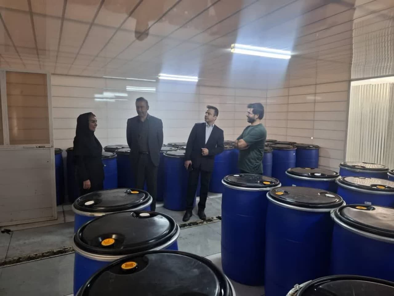 افتتاح کارخانه فرآوری برگ مو در شهرک صنعتی بجنورد