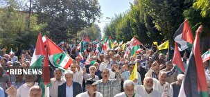 راهپیمایی بشارت نصر با حضور پرشور البرزنشینان
