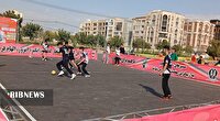 برگزاری مسابقات گل کوچک خیابانی بجنورد