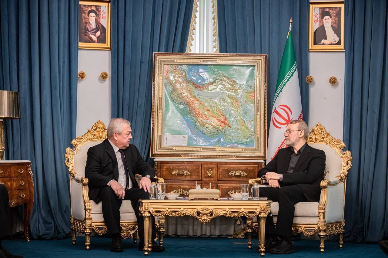 *** دیدار نماینده پوتین با علی لاریجانی *** دیدار نماینده پوتین با علی لاریجانی