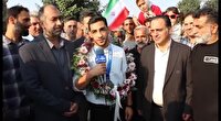 استقبال پرشور قائمشهریها از نایبقهرمان کشتی فرنگی جهان