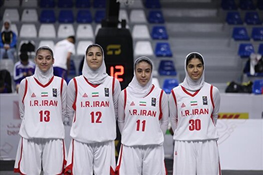 نایب قهرمانی دختران بسکتبال سه به سه ایران در بازی‌های آسیایی جوانان