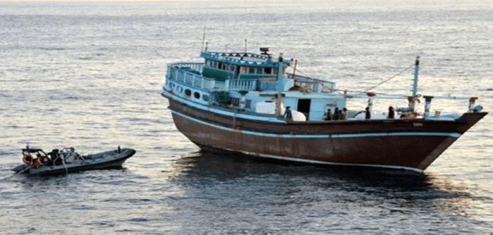 کشف ۲۴۰ هزار لیتر سوخت قاچاق در آب‌های خلیج فارس