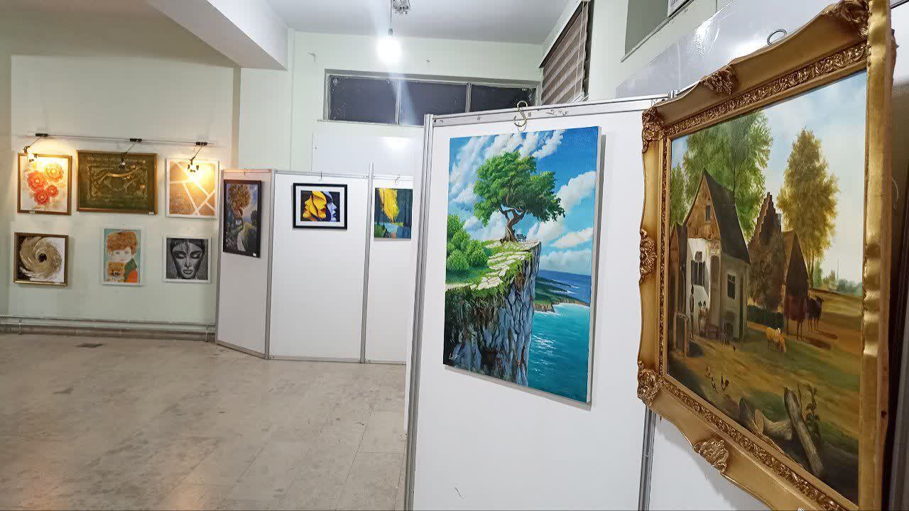 برپایی نمایشگاه هنرهای تجسمی در نقده برپایی نمایشگاه هنرهای تجسمی در نقده