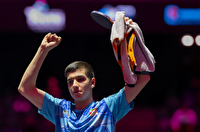 پنج نشان رنگارنگ ایران در تنیس روی میز کانتندر عربستان