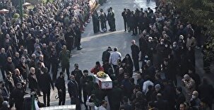 تشییع پیکر مطهر شهدای گمنام در تبریز