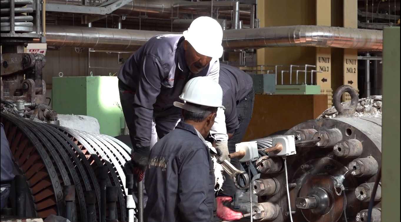 تعمیرات اساسی واحد سه نیروگاه شهید مفتح تعمیرات اساسی واحد سه نیروگاه شهید مفتح