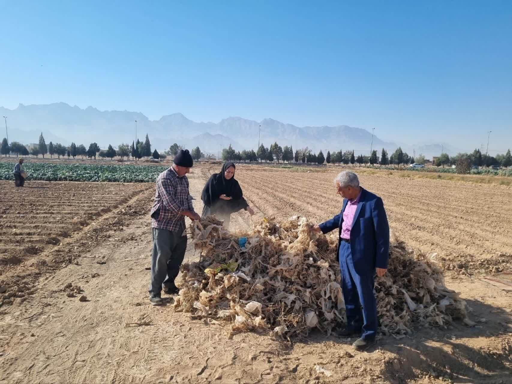 پویش جمع‌آوری زباله و پاکسازی خاک در یزد 